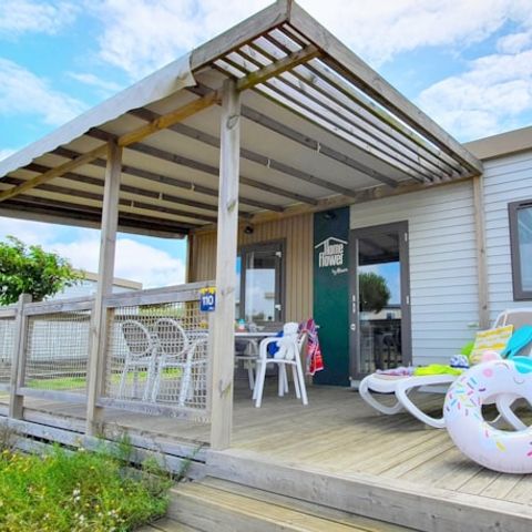 Mobilheim 5 Personen - Homeflower Premium 26,5m² (2 Zimmer)