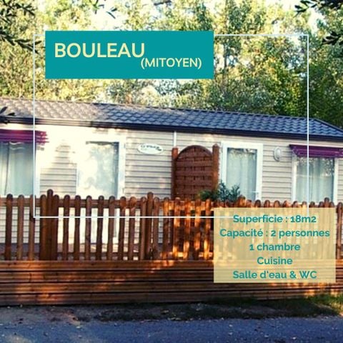 MOBILHOME 2 personnes - Bouleau