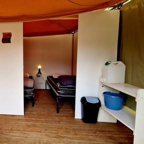 Glamping tent 4 persons - Basic Lodge