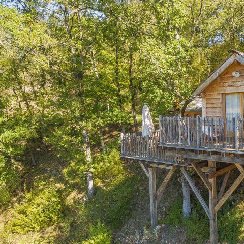 AUßERGEWÖHNLICHE UNTERKUNFT 6 Personen - Cabane Perchée Beaumont 6 Pers.