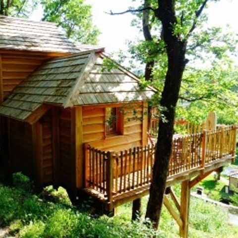 Alojamiento 6 personas - Cabane Perchée Beaumont 6 pers.