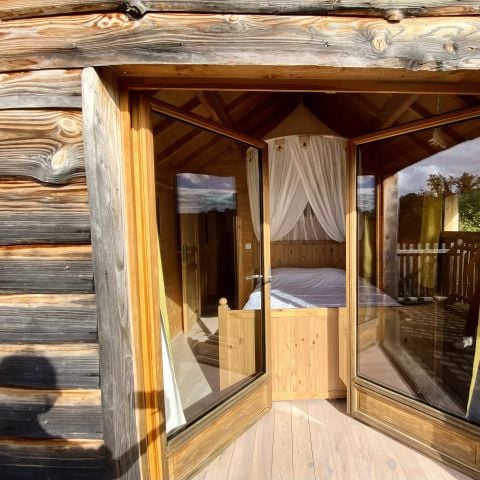 Canvas and wooden tent 6 persons - Cabane Perchée Beaumont 4 Rooms 6 People