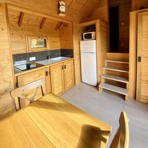 Canvas and wooden tent 4 persons - Cabane Perchée Beaumont 3 Rooms 4 People