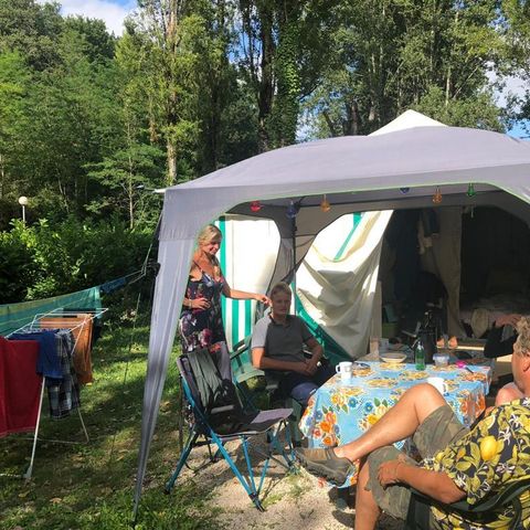Bungalowzelt 4 personen - LAGUNA ohne Sanitäranlagen