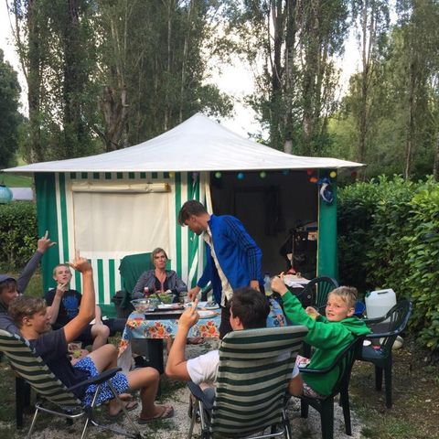 Bungalowzelt 4 personen - LAGUNA ohne Sanitäranlagen