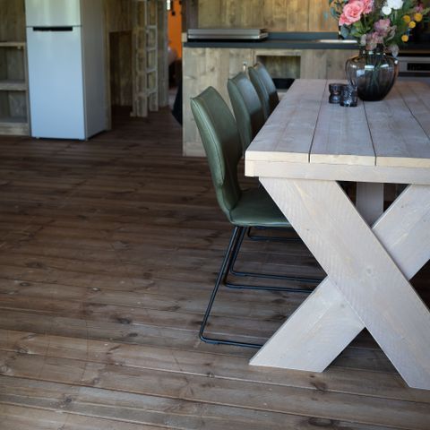 Tente en toile et en bois 7 personnes - tente safari de luxe