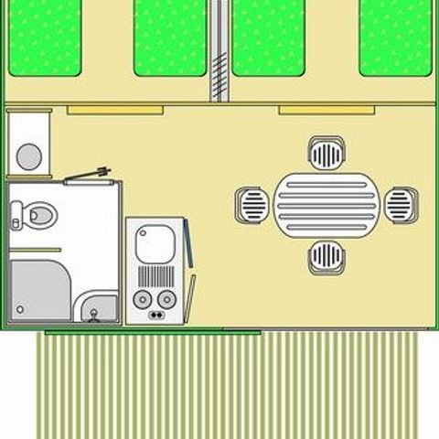 Bungalowzelt 5 Personen - PAGAN