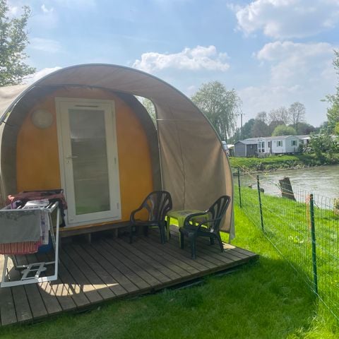 Canvas and wooden tent 2 persons - Coco Sweet - 1 bedroom - (no bathroom)