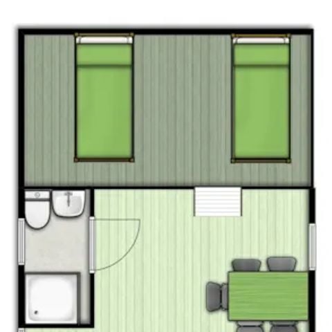 CHALET 4 personas - SCANDINAVE