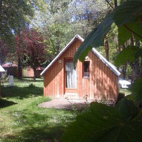 BUNGALOW 4 people - TRAPPER without sanitary facilities