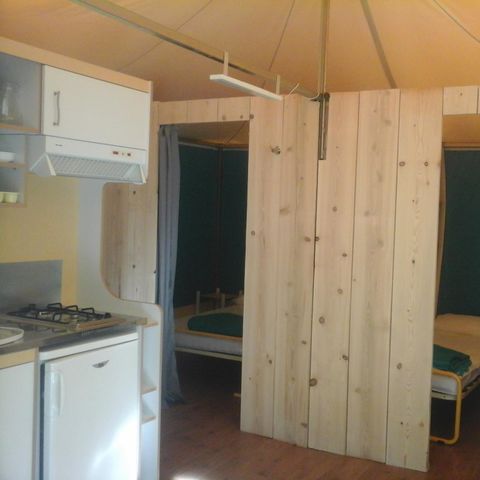 TENTE 5 personnes - LODGE CONFORT avec sanitaires