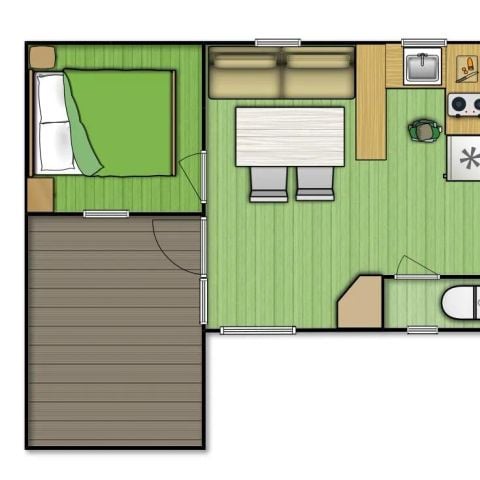 CHALET 4 people - MARMOTTE