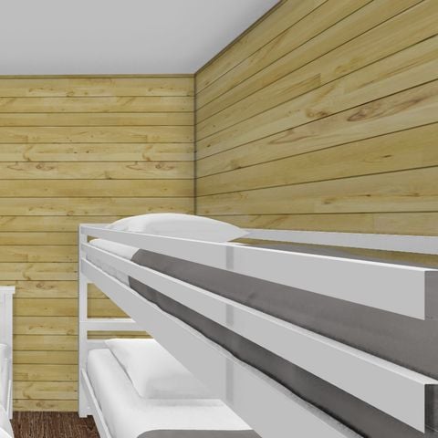 UNIEKE ACCOMMODATIE 4 personen - Cabane CAHUTE (zonder sanitair) - 1 slaapplaats