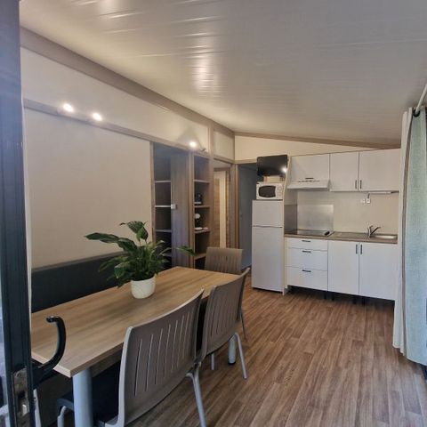 CHALET 5 persone - Chalet Confort Mimosa (2 camere -5 persone max) 28 m² + terrazza + ripostiglio