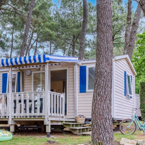MOBILHOME 6 personas - Mobil Home 3 hab 6 pers Terraza semicubierta sin aire acondicionado