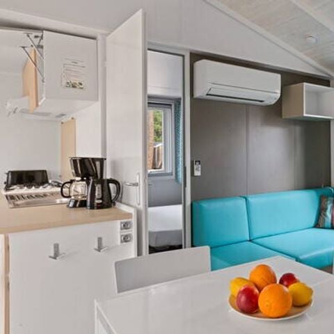 Mobilhome 6 personnes - Mobil-home | Premium | 3 Ch. | 6 Pers. | Terrasse Lounge | Clim.