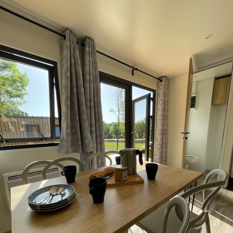 MOBILE HOME 4 people - Cottage with terrace 2 Bedrooms/ 1 Bathroom at the Domaine Camp'hotel du Perche Bellêmois