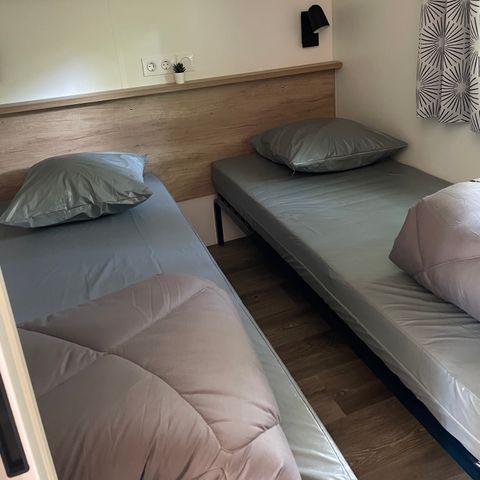 Mobile home 4 persons - Cottage with terrace - 2 Bedrooms/ - 1 Bathroom - At the Domaine Camp'hotel du Perche Bellêmois