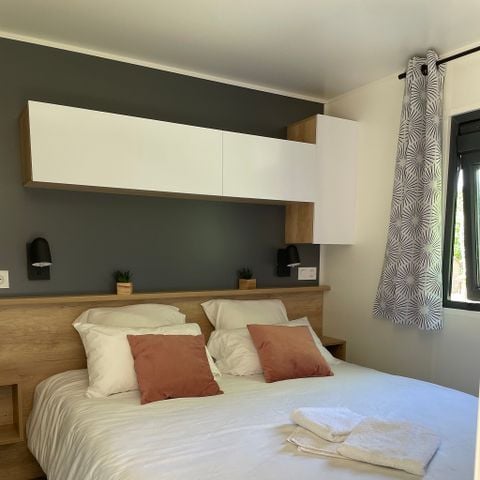 Mobile home 4 persons - Cottage with 2bed/2bath terrace and private spa at the Camp hôtel du Perche Bellêmois