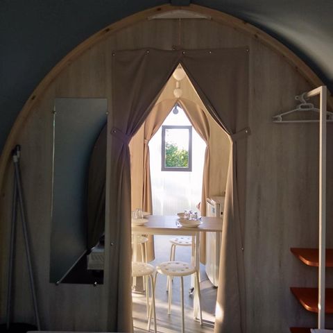 Canvas bungalow 4 persons - Coco sweet (Sunday to Sunday from 07/07/24 to 01/09/24) 2/4 pers.