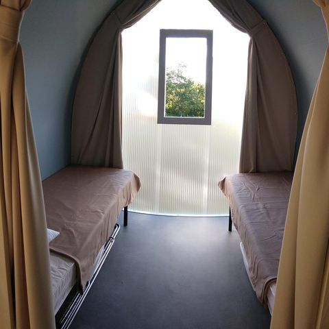 Canvas bungalow 4 persons - Coco sweet (Sunday to Sunday from 07/07/24 to 01/09/24) 2/4 pers.
