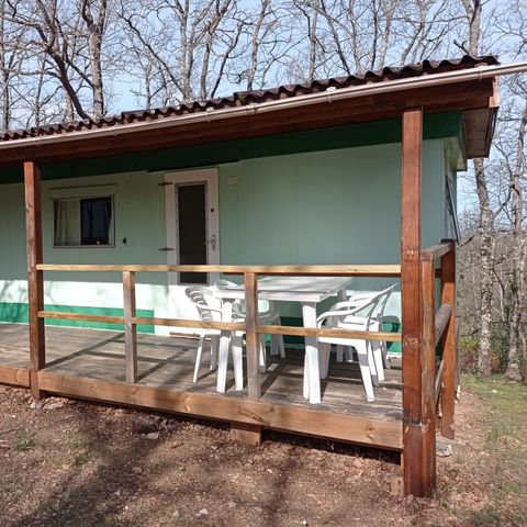 CASA MOBILE 6 persone - Vintage 2 camere (affittato da sabato a sabato dall'8/07 al 26/08) 4 pers.