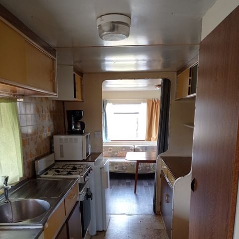 Mobilhome 6 personnes - Vintage 2 chambres (Location de samedi à samedi du 8/07 au 26/08) 4 pers.