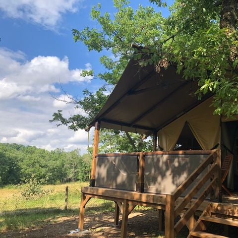 Unterkunft 5 personen - Glamping Lodge 5 Personen (Samstag bis Samstag von 06/07/24 bis 31/08/24) 1/5 Pers.