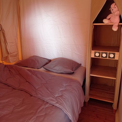 Canvas bungalow 4 persons - Jungle lodge 4 people (Sunday to Sunday from 07/07/24 to 01/09/24) 4 people.