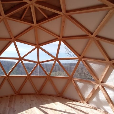 ALOJAMIENTO INUSUAL 2 personas - Cúpula geodésica