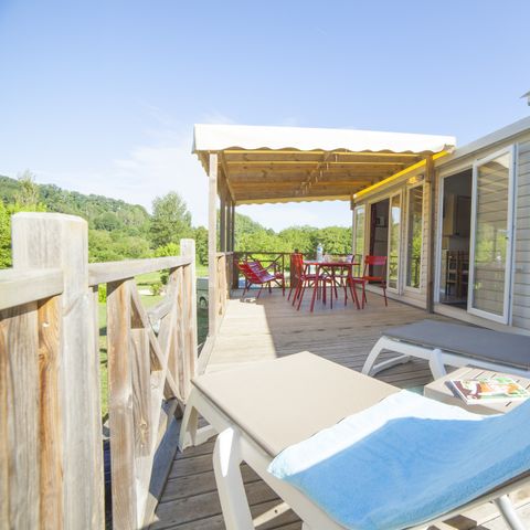 MOBILHOME 6 personas - Les Milandes