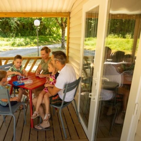 Stacaravan 4 personen - Domme