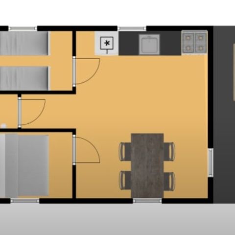 Safaritent 4 personen - Vitrac