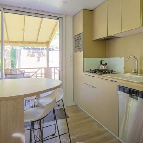 Stacaravan 6 personen - Audrix