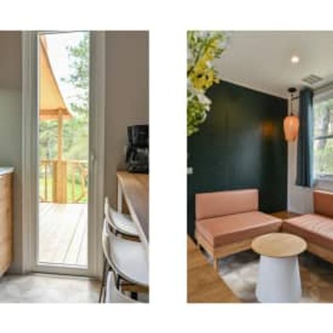 Stacaravan 6 personen - Capelou