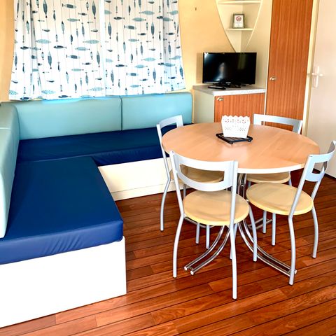 MOBILHOME 4 personas - 2 habitaciones confort + logia