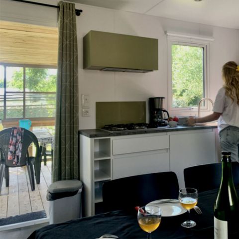 Mobilheim 6 Personen - 3 Zimmer Komfort + Loggia