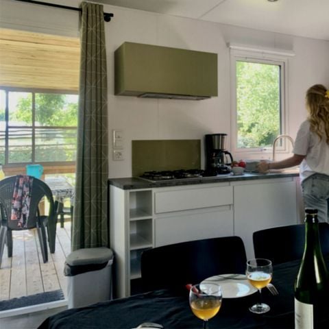 Mobilhome 6 personnes - 3 chambres confort + loggia