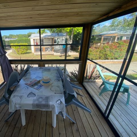 Mobilhome 6 personnes - 3 chambres confort + loggia
