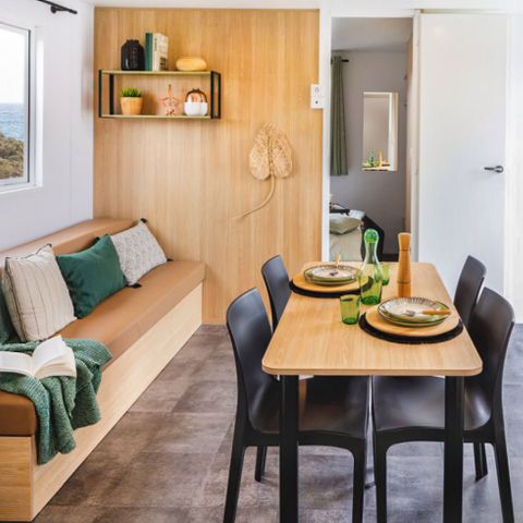 Mobilheim 6 Personen - 3 Zimmer Komfort + Loggia