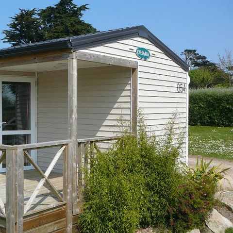 MOBILHOME 6 personas - 3 habitaciones + terraza semicubierta 8,30 x 3,70 m