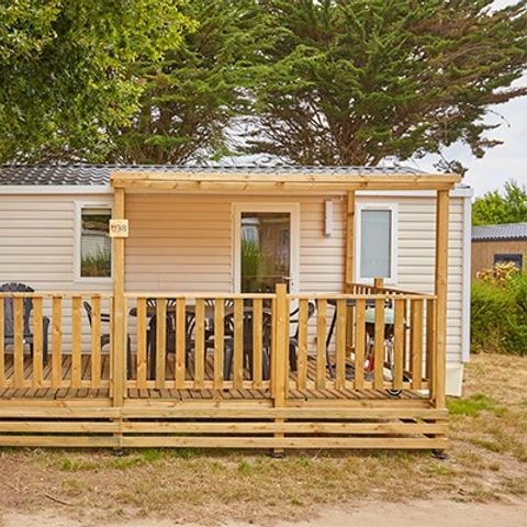 Mobilhome 6 personnes - Comfort | 2 Ch. | 6 Pers. | Terrasse surélevée | TV