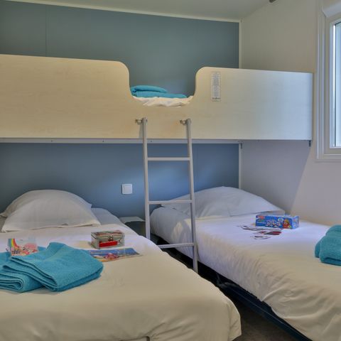 Mobilhome 5 personnes - Premium | 2 Ch. | 5 Pers. | Terrasse surélevée | TV