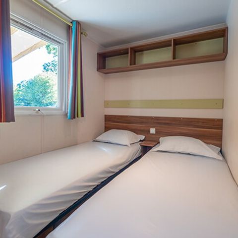BUNGALOW 6 personnes - Mobil-home | Classic | 3 Ch. | 6 Pers. | Terrasse surélevée | TV
