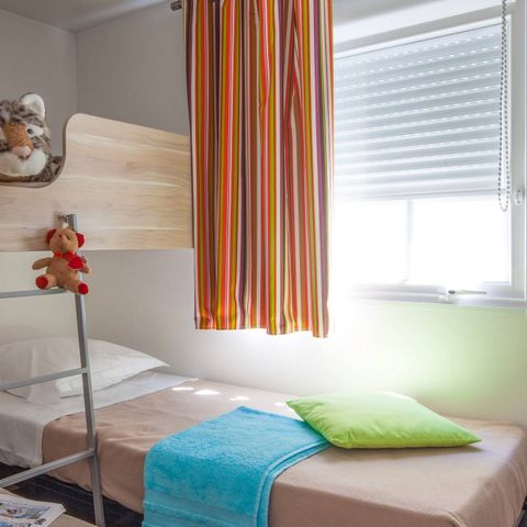 Mobile home 5 persons - Mobil-home | Classic | 2 Bedrooms | 5 Pers. | Single terrace | 1 bathroom | TV