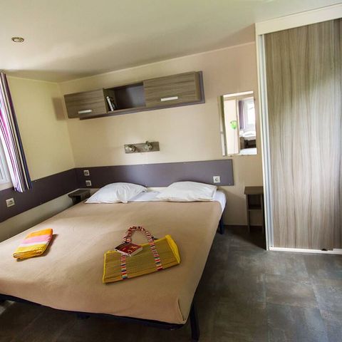Mobile home 4 persons - Mobile-home PMR | Comfort | 2 Bedrooms | 4 Pers. | Raised terrace | 1 bathroom | TV
