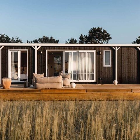 Mobilheim 6 Personen - Mobilheim | Comfort | 3 Zi. | 6 Pers. | Erhöhte Terrasse | Klimaanlage | TV