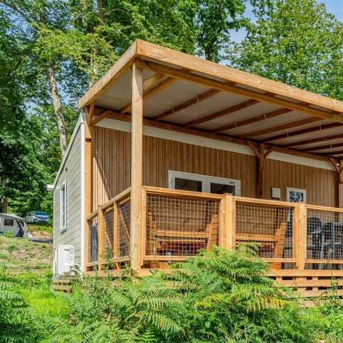 Mobilhome 4 personnes - Mobil-home | Premium | 2 Ch. | 4 Pers. | Terrasse Lounge | Clim. | TV