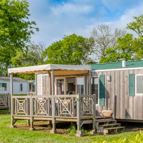 Mobile home 6 persons - PRESTA+ - 2 bedrooms - 30m² - TV - Air conditioning