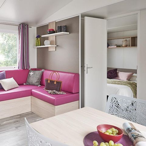 Mobile home 6 persons - PRESTA+ - 2 bedrooms - 30m² - TV - Air conditioning